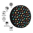 thumbnail image 4 of Gukieu Solar System Planets Space Print Car Tire Cover, Adjustable Waterproof and Dustproof Tire Protection Cover, Suitable for SUV, Truck, Van-14 inch, 4 of 6