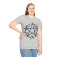 thumbnail image 5 of Pentagram Tee with Floral Design - Five Color Choices, 5 of 8