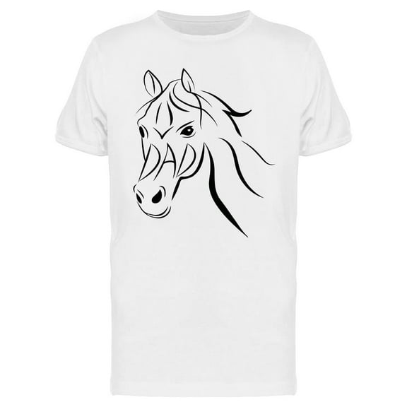 Horse Dad T-Shirt Men -Image by Shutterstock, Male 3X-Large