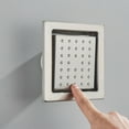 thumbnail image 6 of Zovajonia Luxury Brushed LED Shower Head Combo System Faucet Set Massage Body Jets Sprayer, 6 of 8