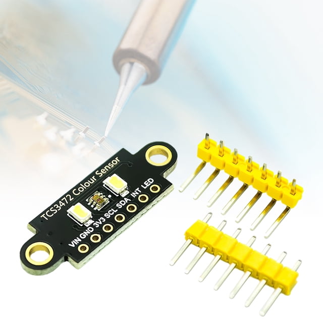 Placa de desarrollo TCS34725 RGB, práctico módulo de detección de color para Arduino STM32