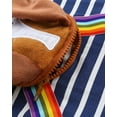 thumbnail image 5 of HILEELANG 100% Cotton Girls Long Sleeve Dress with NavyUnicorn ,NavyStripeDog,StripeStrawberry and FloralPumpkin – Ages 2-7, 5 of 7