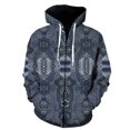 thumbnail image 1 of Sudadera con capucha y cremallera para hombre, estilo Harajuku, informal, de manga larga y gran tamaño, unisex, primavera, 2024, 1 of 6