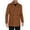 Brown, variant on COOFANDY Mens Coat Double Breasted Short Trench Coat, Business Casual Knee-Length Overcoat with Lapel Collar, Slim Fit for Fall and Winter