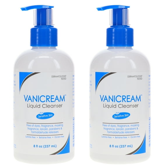 Vanicream Liquid Cleanser 8 oz 2 Pack