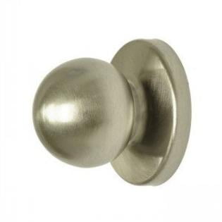 Satin Nickel Bi Fold Knob With Backplate Walmart Com