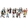 thumbnail image 5 of 17 piezas de figuras de acción de modelos de granjeros de simulación variadas, figuras de personal de granja de muñecas de PVC, juegos de juguetes educativos para niños, 5 of 5