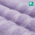 thumbnail image 3 of American Soft Linen Luxury Turkish Hand Towel Set, 100% Cotton 4 Piece Hand Face Towels for Bathroom and Kitchen, Lilac, 3 of 9