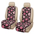 thumbnail image 7 of FOR U DESIGNS 2 Pack Car Seat Covers, Breathable Seat Protectors Pink Cherry Blossom Print, 2 Pcs Car Seat Protector for SUVs Truck Van, Keep Your Seats Clean & Dry, Washable, Universal Fit, 7 of 7