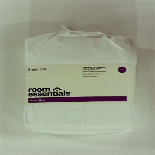 Room Essentials Microfiber Sheet Set White (Full)