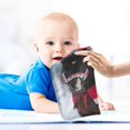 thumbnail image 4 of Coolnut 3 PCS Winter Dog Horse Baby Muslin Washcloths, Red Hat Face Towel Burp Cloths Ultra Soft Absorbent Cotton Bath Wipes Towels for Newborn Boys Girls, 4 of 6