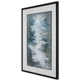 thumbnail image 2 of Uttermost Lakeside Grande Wood Framed Abstract Print in Blue-green/White, 2 of 5
