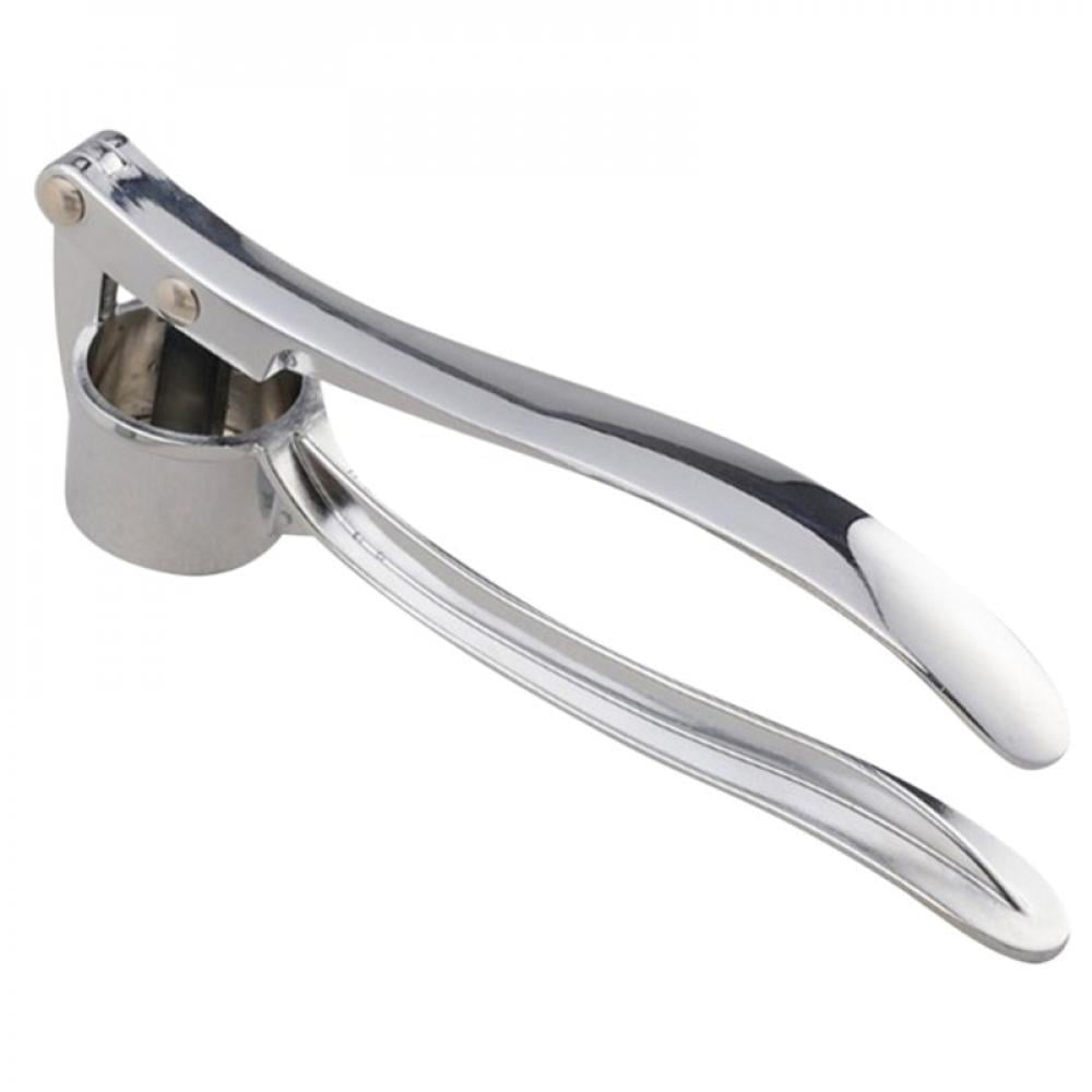 Stainless Steel Garlic Press and Silicone Peeler Set from Kitchen Fanatic 