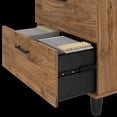 thumbnail image 5 of Somerset 72W L Desk with Hutch & File Cabinet in Fresh Walnut - Engineered Wood, 5 of 10