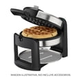 thumbnail image 3 of Wafflera Cuisinart Rotatoria de acero, 3 of 4