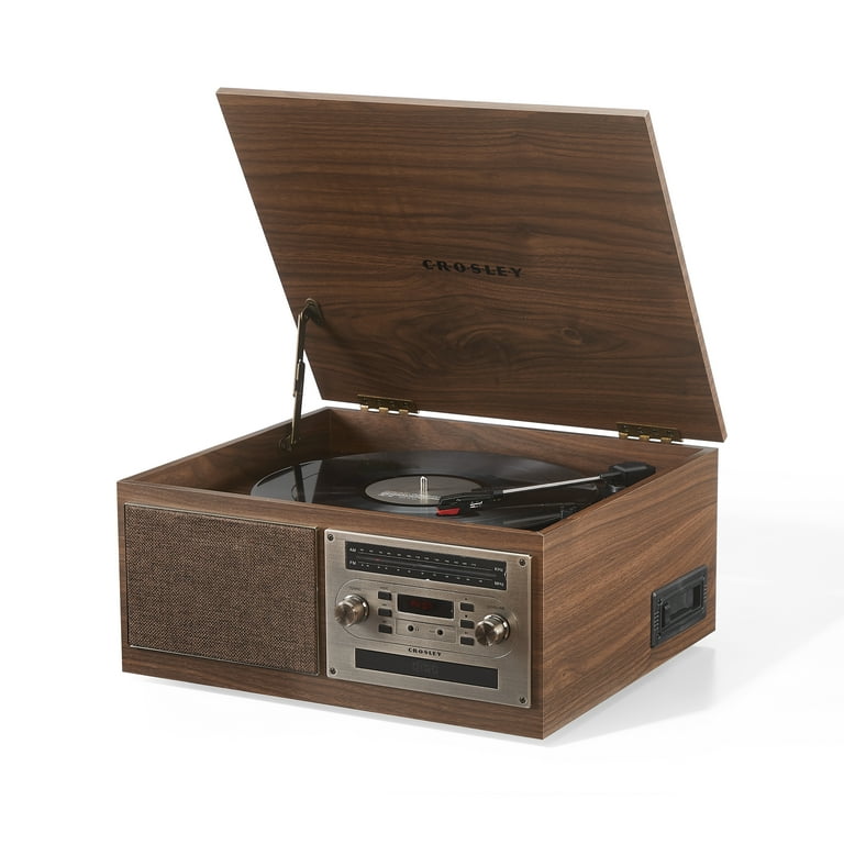 Crosley Serenade 8-In-1 Bluetooth Vinyl Record Player - Walmart.com