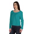 thumbnail image 4 of Inkmeso T-Shirt en Coton à Manches Longues Style de Rue Col Rond pour Femmes, 4 of 7