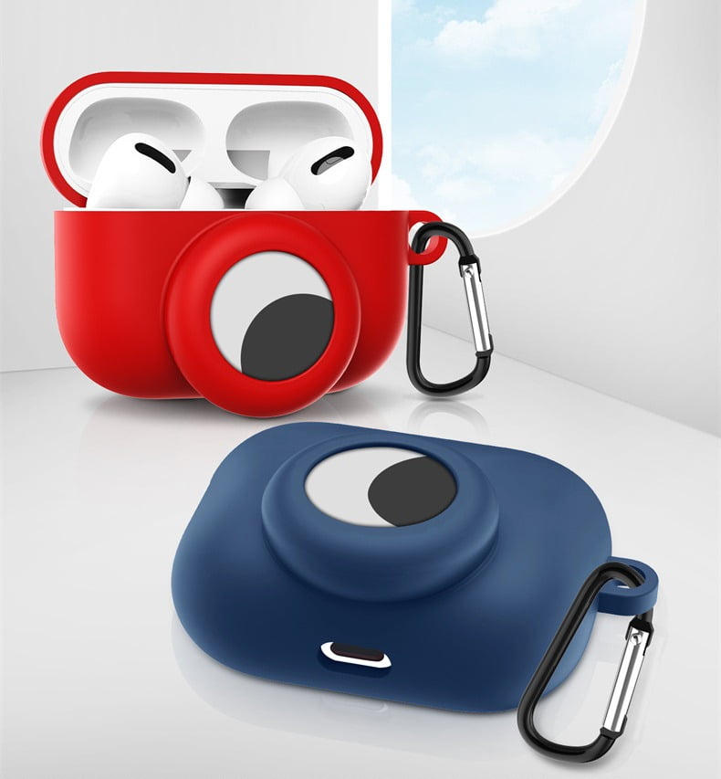Buy Case for AirPods Pro & Case for Airtag 2 in 1, 3D Silicone