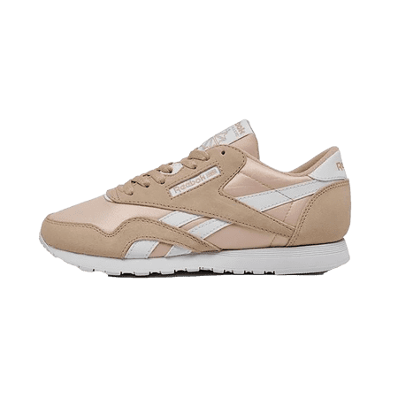 REEBOK WOMENS Classic Nylon WMNS "Beige/White" ID9877 from Stadium Goods