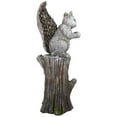 thumbnail image 5 of Northlight Squirrel on Tree Stump Outdoor Garden Statue - 22.75", 5 of 8