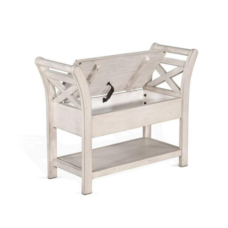 Farmhouse accent bench discount