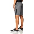 thumbnail image 2 of Nike Men's Knit Training Running Shorts (Iron Grey/Black/Black, Medium), 2 of 3