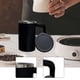 thumbnail image 5 of Taza de café eléctrica multiusos con tapa de acero inoxidable, mezcladora automática Negro, 5 of 8