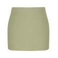 thumbnail image 6 of Generic Fitted Mini Skirt for Women Sexy Mid Waisted Bodycon Pencil Skirt Y2k Summer Short Skirts with Side Split Underneath, 6 of 6