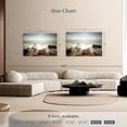 thumbnail image 4 of Elephant Stock Foggy Beach Wall Art - Horizontal Canvas Wall Art - Living Room Wall Decor - Beach Canvas - Brown And Gray Decor - 51" x 34", 4 of 8