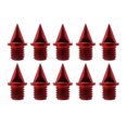 thumbnail image 1 of 10pcs Al Aire Libre De Acero Al Carbono Spikes Spikes Reemplazo Rojo Sunnimix Rastrear picos, 1 of 8