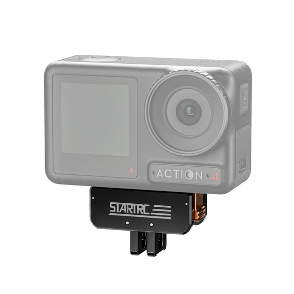 Sports Camera Quick Release Mount Magnetic Adapter Mount Metal Magnetic Extension Base Replacement for DJI Osmo Action 4/3