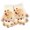 white sideways, variant on Lovely Capybaras Patterned Gloves For Boys Girls Warm Fleece Hand Protections Lightweight Travel Friendly