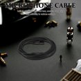 thumbnail image 4 of unbranded Cable Negro Xlr Con Conectores De Tres Pines Para Audio Claro En Conciertos Y Estudio, 4 of 8
