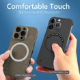 thumbnail image 3 of Frameless Magnetic For Magsafe Slim Case For iPhone 16 13 12 15 Pro Plus Max X XS Max XR Wireless Charging Hard Back Cover Transparent For iPhone 12 Pro, 3 of 6