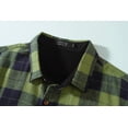 thumbnail image 3 of SSLR Flannel Shirts for Men, Long Sleeve Button Down Shirt Lightweight Plaid Brushed Casual, 3 of 8