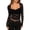 C-Black456, variant on Long Sleeve Shirts For Women Sexy Mesh Sheer Sweetheart Neck Crop Top Lace Trim Fitted Casual Tee Shirt Night Out Club Party Wear Soft Tops