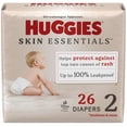 thumbnail image 1 of Pañales Huggies Skin Essentials talla 2 para bebé (5,4-8,2 kg) 26, 1 of 9
