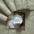 thumbnail image 5 of Kathy Ireland Oversized Chenille Polyester Fringed Basket Throw - Sage - 50” X 70”, 5 of 6