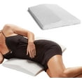 TRAHOOLumbar Support Pillow for Sleeping Memory Foam Pillow for Back