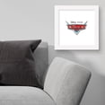 thumbnail image 5 of Gallery Pops Disney Pixar Cars - Logo Wall Art, White Framed Version, 12" x 12", 5 of 5
