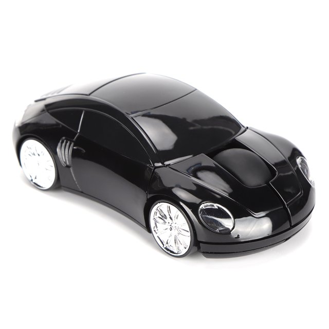 Car Shaped Wireless Mouse, Professional Optical Positioning Fast Connection, Ergonomic Wrist Friendly Design, ABS Durability & Smart Power Saving for Work Play Gifting