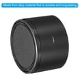 thumbnail image 4 of Uxcell 49mm Lens Hood, Long Focus Frosted Surface Hood with Cap and Cleaning Cloth for Camera Lens, Black, 4 of 6