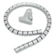 thumbnail image 3 of Organizador de manguitos de cable, manguito de tubo enrollado, conector industrial en espiral, durabilidad comprobada, 3 of 8