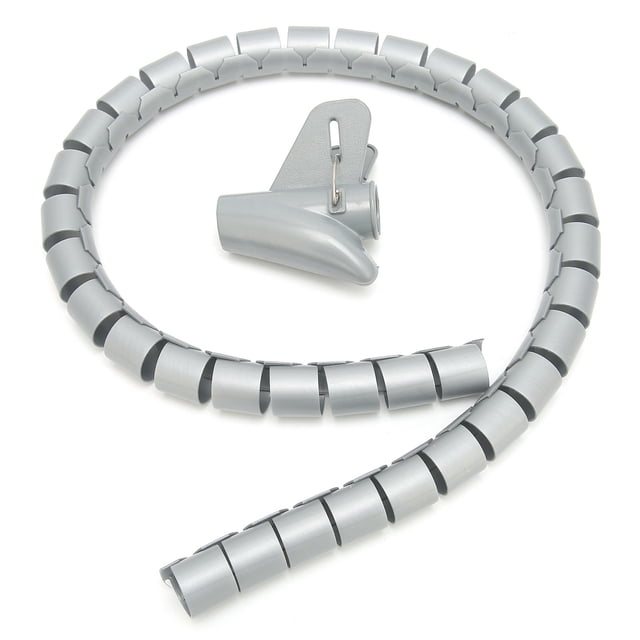 Funda de tubo en espiral, organizador de funda de cable, conector industrial en espiral, tubo de gestión de cables, calidad superior VoborMX herramienta