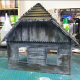 thumbnail image 2 of Juego de 2 Rompecabezas 3D de Construcción DIY en Miniatura 1/35, Diseño de Escena de Mesa de Arena con Ruinas de Madera Hugo casa de modelos de construcción, 2 of 8