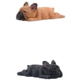 thumbnail image 1 of koolsoo 2Pcs Adorable Chien Résine Artisanat Décorations Maison de Poupée Créative Bricolage Jouet, 1 of 8