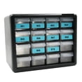 thumbnail image 1 of AP Key Storage Case 013-714 Bauer; Cabinet With Drawers; Gray With Clear Drawers, 1 of 1