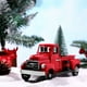 thumbnail image 5 of NUOBESTY Camión Rojo Vintage con Árbol de Navidad Modelo de Auto Antiguo de Metal Hecho a Mano Camioneta Roja Vehículo Coleccionable Decorativo para Navidad, 5 of 8