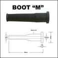 thumbnail image 2 of Superior Electric Boot-M-10PK Strain Relief / Cord Protector Rubber Boot fits 12/3, 14/3 AWG Electrical Cords Replaces Milwaukee 44-76-0210 (10/pk), 2 of 2
