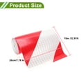 thumbnail image 4 of Cinta de Pinstripe Adhesiva de Liberación de Aire Universal de 32.81ft x 7.87" para Automóviles en Rojo y Blanco, 4 of 6